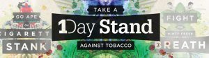 one day stand against smoking
